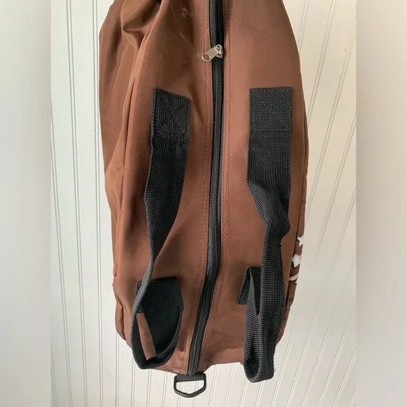 Ed Hardy Vintage Duffel Bag Brown with Colorful Design (Men or Women) - Picture 2 of 9